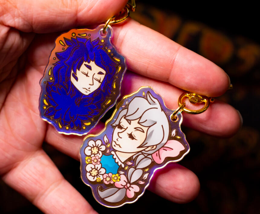 Howl's Moving Castle Couple Charms