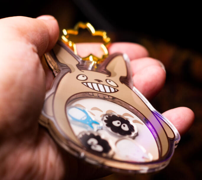 Totoro Shaker Charm